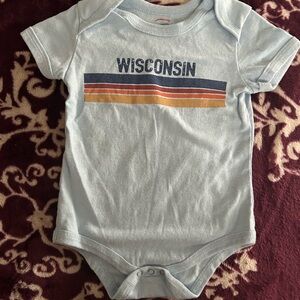 Wisconsin Blue Bodysuit for Kids